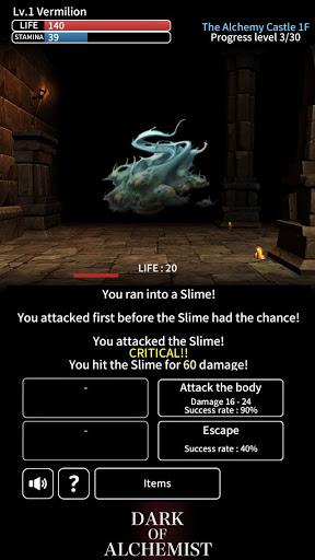 Télécharger Dark of Alchemist - Dungeon Crawler RPG APK MOD (Astuce) screenshots 3