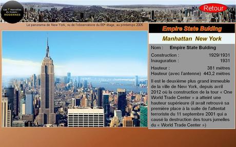 Pays Etrangers - Les 7 merveilles du monde Moderne