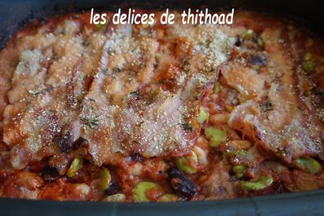 Cassoulet aux deux haricots