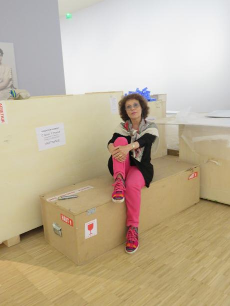 Visions Archépiliques, 2016 Le moment magique du montage...