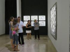 ICF Visite de l'exposition de Ricardo Ozier - Lafontaine ,Tropiques Atrium