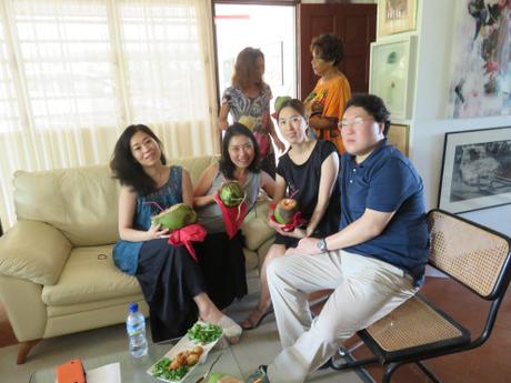 ICF Un moment convivial chez Ernest et Mireille Breleur