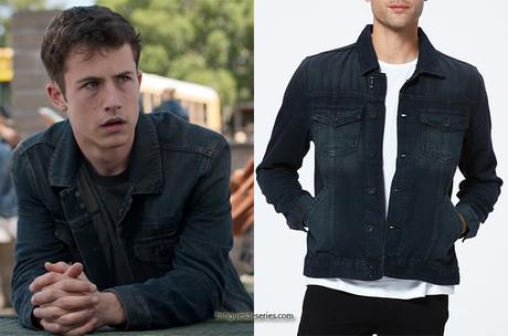 13 REASONS WHY : Clay’s denim jacket in S4E01