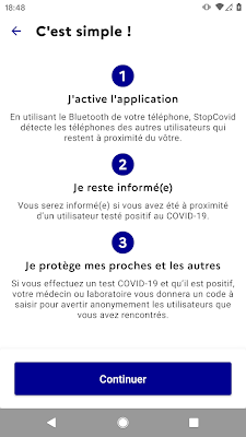 L'application StopCovid France sur votre smartphone