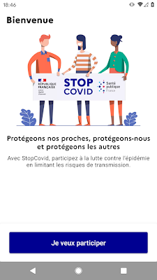 L'application StopCovid France sur votre smartphone