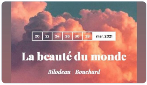 La beauté du monde de Bilodeau et Bouchard en préparation à l’Opéra de Montréal et la soprano Anne-Marie Suire en tête-à-tête dans le cadre des Corona Sérénades de La Scena musicale