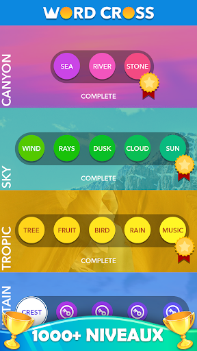 Code Triche Mot Croix: Meilleurs jeux de mots gratuits APK MOD (Astuce) Code Triche Mot Croix: Meilleurs jeux de mots gratuits APK MOD (Astuce) screenshots 4