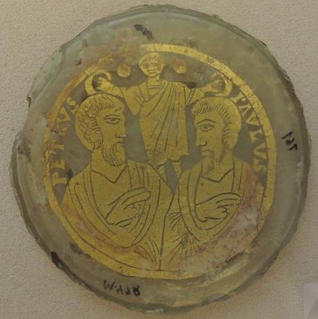 Pietro e Paolo ai lati del Cristo. Fine IV secolo Vaticano
