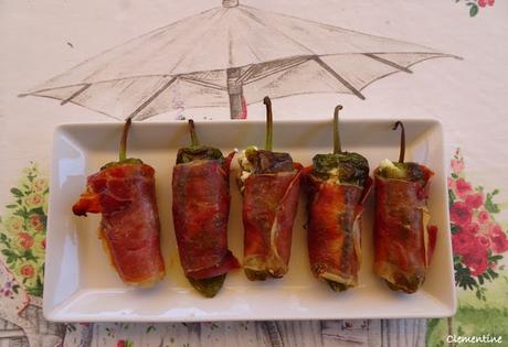 Piments de Padrón farcis