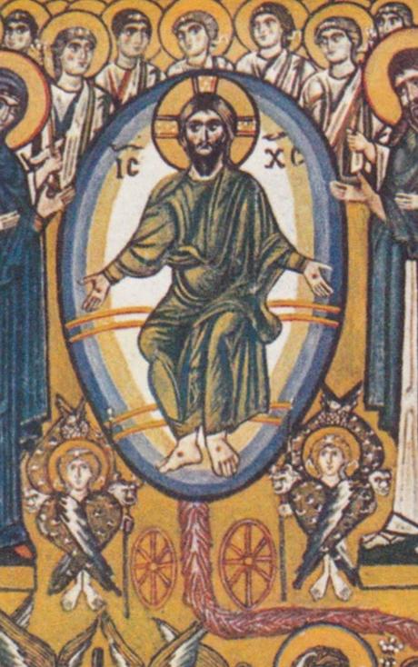 3 Dieu sur le Globe : haut moyen âge Torcello Mosaique du Jugement dernier XIIeme
