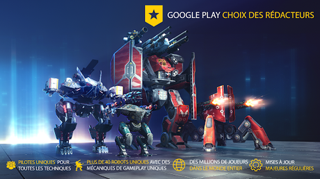 Télécharger Gratuit War Robots. Batailles multijoueur tactiques 6v6 APK
MOD (Astuce) Télécharger Gratuit War Robots. Batailles multijoueur tactiques 6v6 APK MOD (Astuce) 1