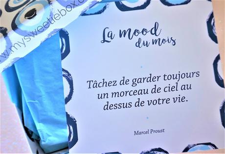 My Sweetie Box mai 2020 Mood du mois Proust