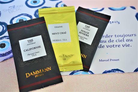 My Sweetie Box mai 2020 Thés et tisane Damman Frères