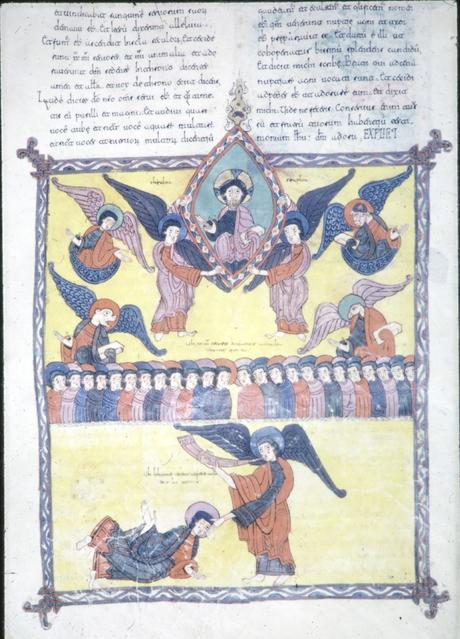Beatus d'Osma 1086 Apocalypse 19,1-9 Burgo de Osma, Archivo de la Catedral, Cod. 1