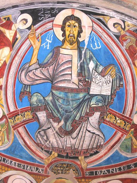 Christ en majeste de Taull 1123 musee national d'Art de Catalogne, Barcelone