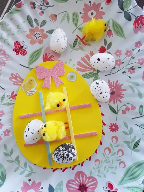 Mes petites créations DIY : le jeu du morpion de Pâques