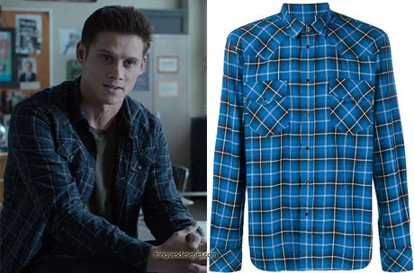 13 REASONS WHY : Monty’s western shirt in S4E04