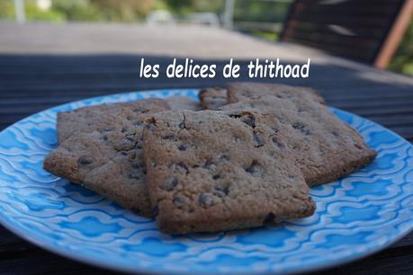 Biscuits farine de châtaigne et pépites de chocolat Biscuits farine de châtaigne et pépites de chocolat