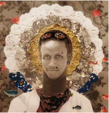 Ebony G. Patterson Untitled IIKhani and Kreww from the disciplez serie 2009