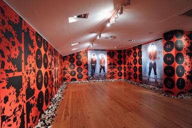 Ebony Patterson ( Jamaïque) Photo Gérard Germain