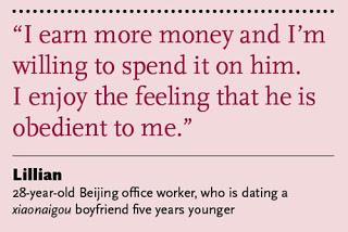 Les désirs de la jeune génération de femmes chinoises Les désirs de la jeune génération de femmes chinoises