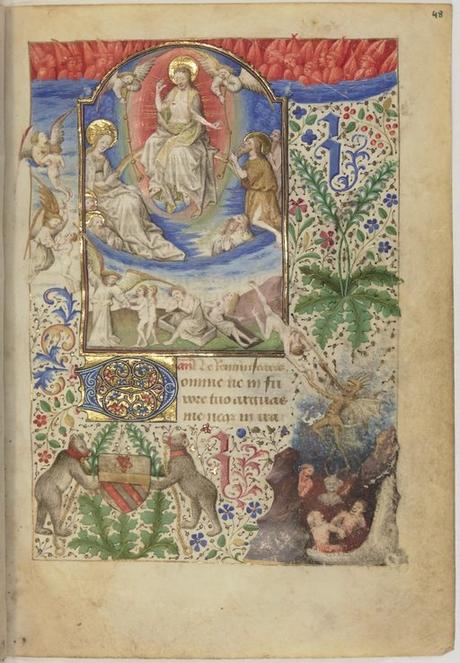 Heures de Guillaume Jouvenel des Ursins 1445-50 maitre de dunois (atelier)BNF NAL 3226, fol. 48
