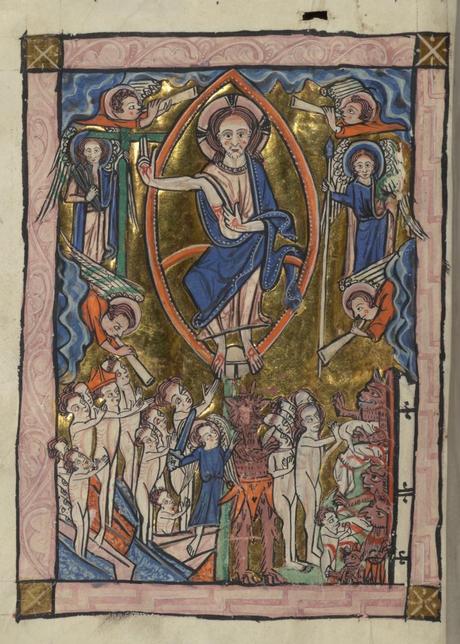 Carrow Psalter 1250 ca W.34.30V Walters Art Museum
