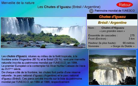 Pays Etrangers - Les 7 merveilles du monde Naturelle