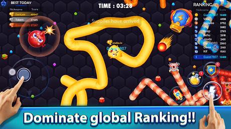 Télécharger Gratuit Bataille Slither APK MOD (Astuce) Télécharger Gratuit Bataille Slither APK MOD (Astuce) 4