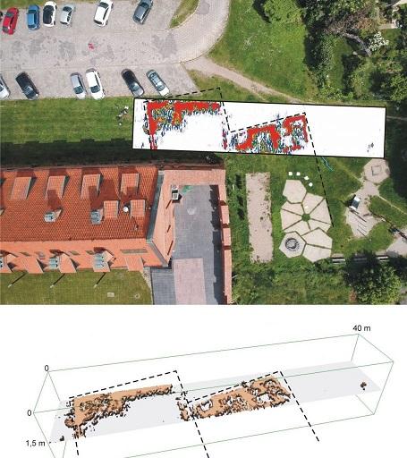 Des archéologues trouvent une tour à l'extérieur du mur d'enceinte d'une forteresse teutonique