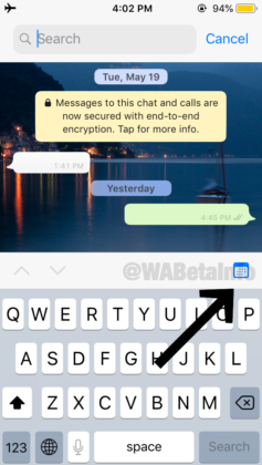 La fonction de “recherche par date” bientôt sur WhatsApp