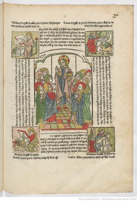 Fasciculus temporum Rolevinck, Werner 1481 Wirtzburg, Henricus editeur vue 89 gallica