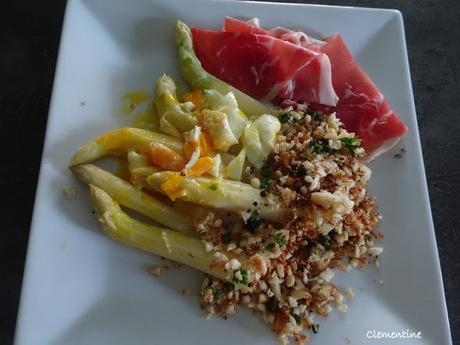 Asperges au parmesan Asperges au parmesan