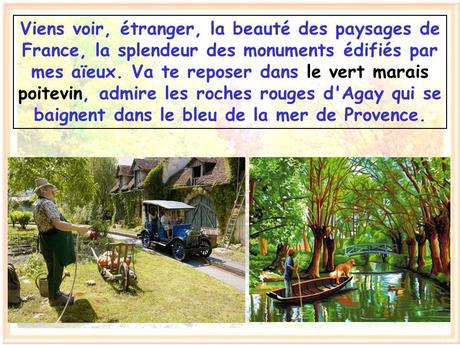 France "Ma Patrie" lettre d'un élève 3ème