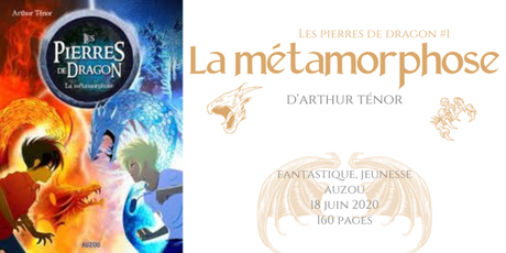 La métamorphose (Les pierres de dragon #1) • Arthur Ténor