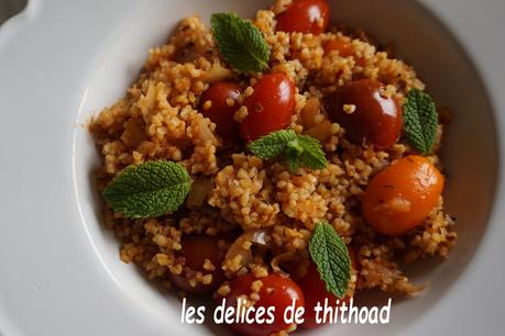 boulgour à la tomate et à la menthe boulgour à la tomate et à la menthe