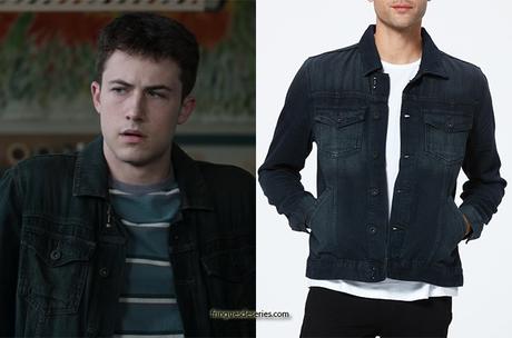 13 REASONS WHY : Clay’s denim jacket in S4E05