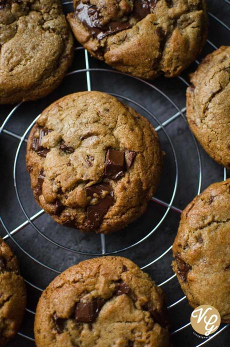 Cookies soft-baked chocolat et fleur de sel