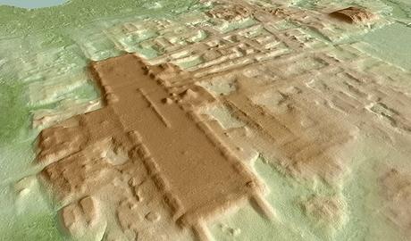 Aguada Fénix des chercheurs découvrent une structure maya vieille de 3000 ans plus grande que leurs pyramides