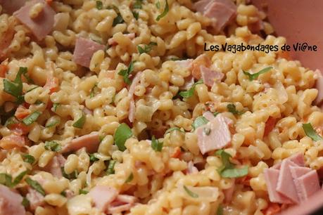 Coquilletto jambon - tomate