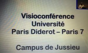 Les visioconférences Art&@rt Jussieu sur YouTube (Lise Cormery Bernard Bois=