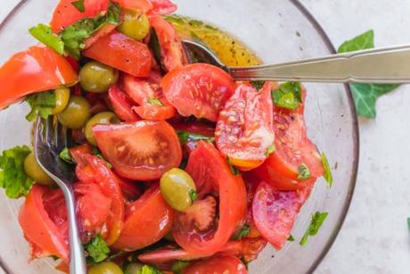 Salade de tomates au pastis