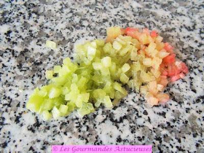 Salade d'épeautre à la vinaigrette à la Rhubarbe (Vegan)