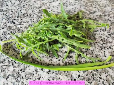Salade d'épeautre à la vinaigrette à la Rhubarbe (Vegan)