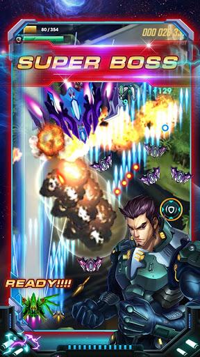 Télécharger New Galaxy War - Alien Space Shooter Games 2019 APK MOD (Astuce) 2