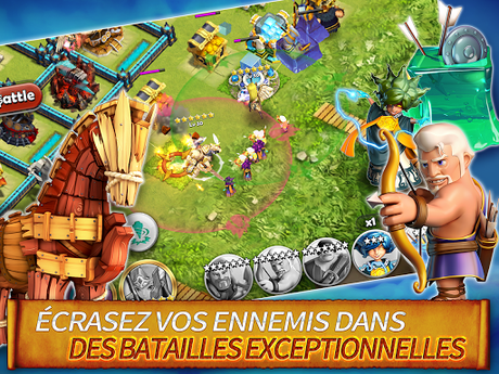 Télécharger Gratuit Hero Sky: Guerres de Clan APK MOD (Astuce) screenshots 3