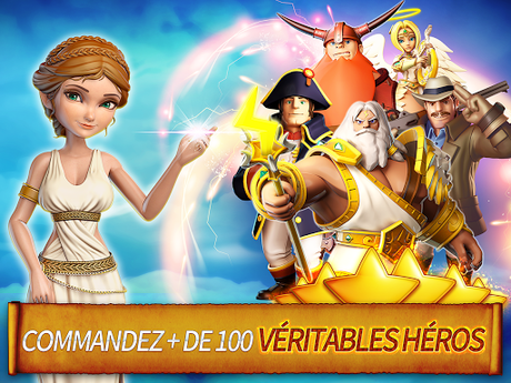 Télécharger Gratuit Hero Sky: Guerres de Clan APK MOD (Astuce) screenshots 4