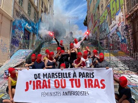 Les féministes antifas en coordination à Marseille