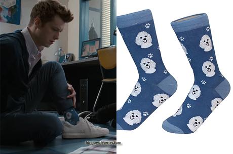 13 REASONS WHY : Charlie’s poodle print socks in S4E06