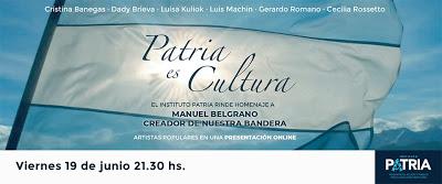 El Instituto Patria rend hommage ce soir à Belgrano en 2.0 [à l’affiche]